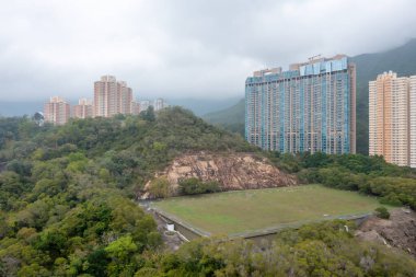 26 Mart 2022 Fei Ngo Saan 'ın orta seviyesindeki yerleşim bölgesi.