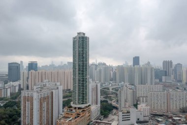 26 Mart 2022 Choi Hung 'daki yerleşim yerinin manzarası.