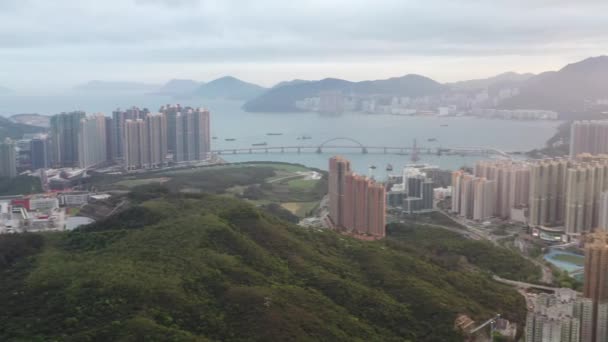 Março 2022 Tseung Kwan New Town Hong Kong — Vídeo de Stock