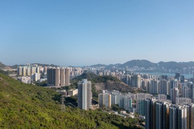 3 Nisan 2022 Choi Wan malikanesindeki yerleşim bölgesi, hk.