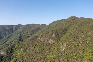 3 Nisan 2022 Fil Tepesi manzarası, Tates Cairn, Hong Kong