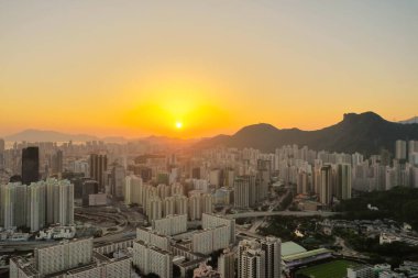 3 Nisan 2022 Choi Hung 'daki yerleşim yerinin manzarası.