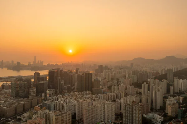 April 2022 Der Bezirk Kwun Tong Aus Der Luft Hongkong — Stockfoto