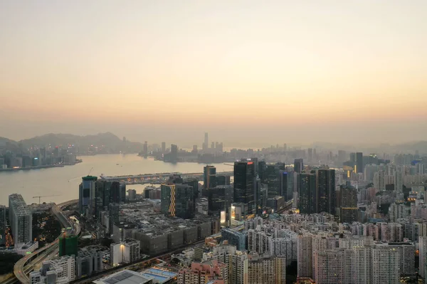 Απριλίου 2022 Περιοχή Kwun Tong Εναέρια Θέα Χονγκ Κονγκ — Φωτογραφία Αρχείου