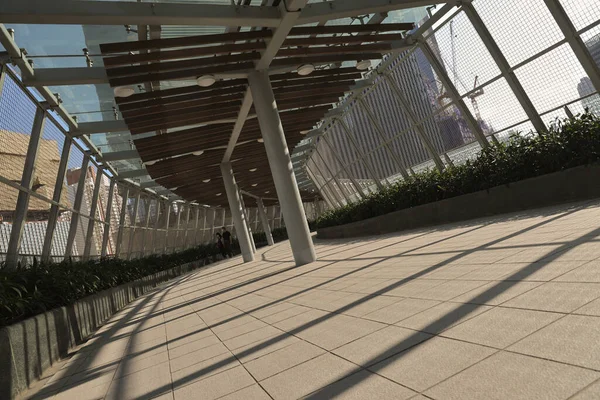 10 Nisan 2022 Kai Tak 'taki modern ayak köprüsü, hk