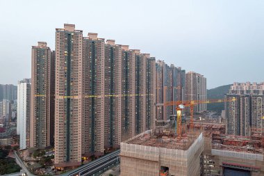 14 Nisan 2022 Hükümet Binası, Tseung Kwan O yapım aşamasında