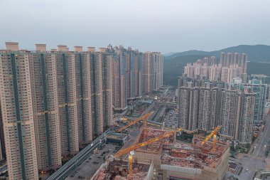 14 Nisan 2022 Hükümet Binası, Tseung Kwan O yapım aşamasında