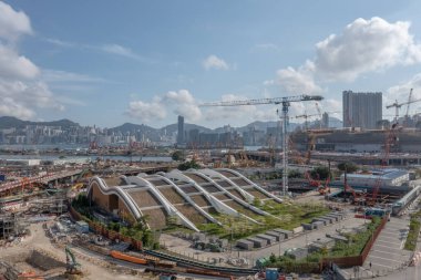 24 Nisan 2022 Kai Tak Yıkım Tesisi Kai Tak körfezinde 1 numara