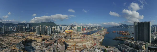 April 2022 Kai Tak Sports Park Construction Construction Site — Stock Photo, Image