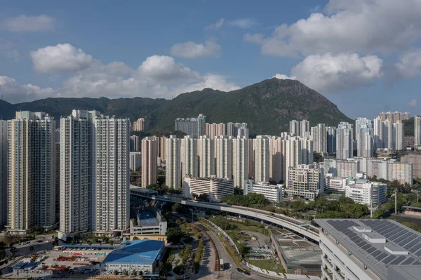 Nisan 2022 Kwun Tong Hong Kong Daki Konut Binaları — Stok fotoğraf