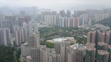30 Nisan 2022 Po Lam, Hong Kong 'daki yerleşim bölgesi.