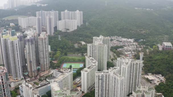 Nisan 2022 Lam Hong Kong Daki Yerleşim Bölgesi — Stok video