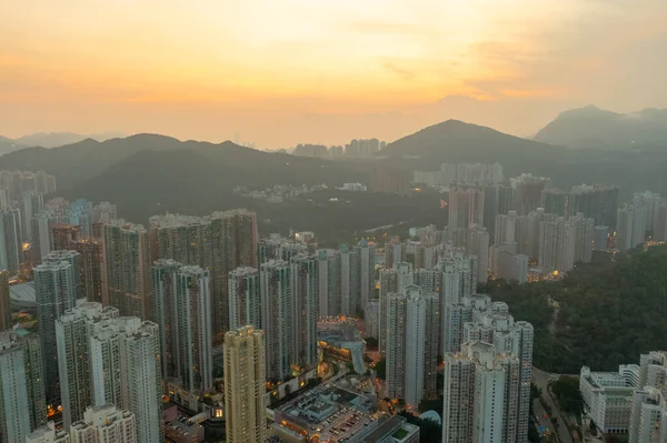 Nisan 2022 Hang Hau Bölgesinin Üst Görüntüsü Hong Kong — Stok fotoğraf