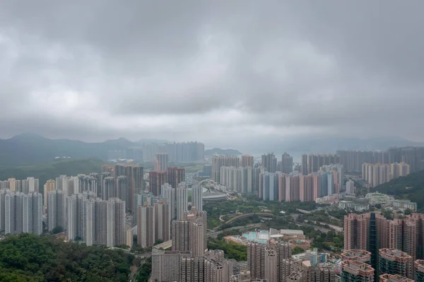 30 Nisan 2022 Po Lam, Hong Kong 'daki yerleşim bölgesi. 