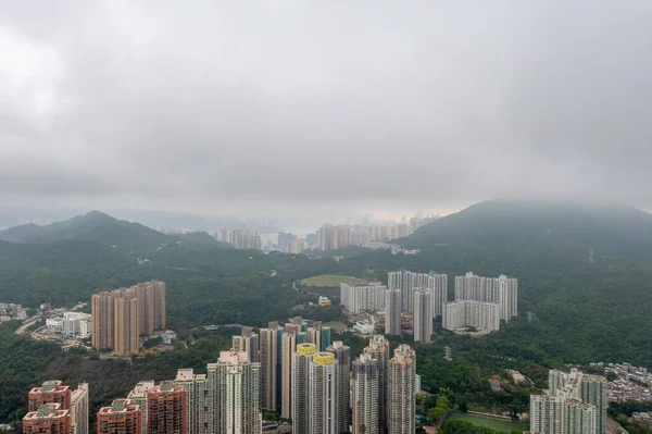 April 2022 Highrise Residential Apartment Blocks Tseung Kwan — Fotografia de Stock