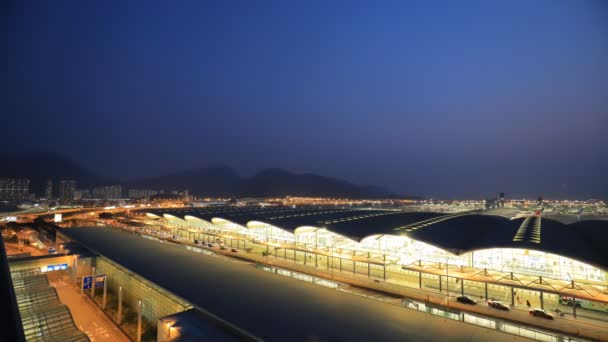 May 2019 Terminal Hong Kong International Airport — Stock Video