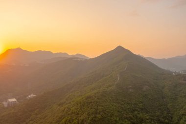 4 Mayıs 2022 Razor Hill 'deki Sai kung' un doğa manzarası..