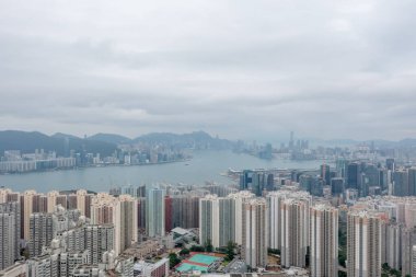 2 May 2022 the view point of Victoria Harbour From East Kowloon,  Hong Kong
