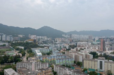 7 Mayıs 2021 Kowloon Tong 'daki Orta Kowloon şehri.