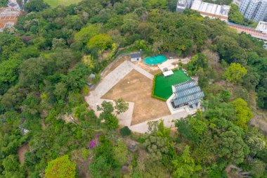 7 Mayıs 2021 Eski Sham Shui Po Hizmetleri Barajı manzarası