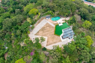 7 Mayıs 2021 Eski Sham Shui Po Hizmetleri Barajı manzarası