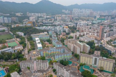 7 Mayıs 2021 Kowloon Tong 'daki Orta Kowloon şehri.