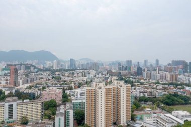 7 Mayıs 2021 Kowloon Tong 'daki Orta Kowloon şehri.