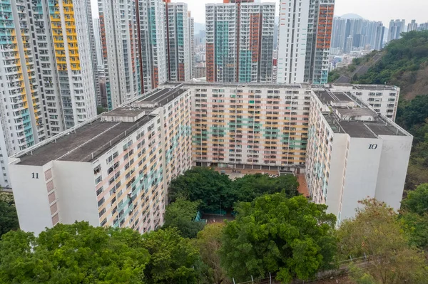 May 2021 Old Housing Pak Tin Estate Shek Kip Mei — Foto de Stock