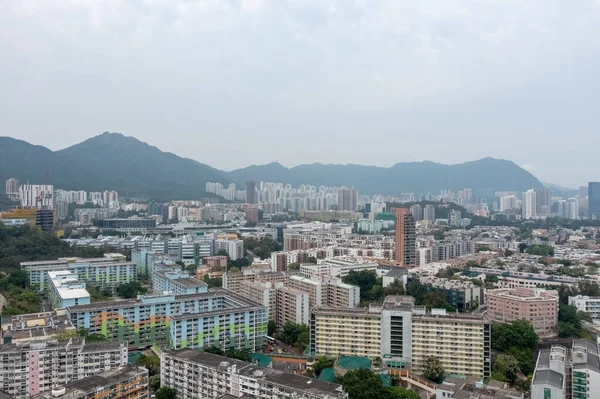 7 Mayıs 2021 Kowloon Tong 'daki Orta Kowloon şehri.