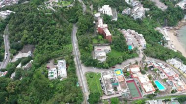 19 Haziran 2019 Silverstrand, Sai kung, Hong Kong 'daki lüks villa.