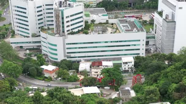 Ιουνίου 2019 Νοσοκομείο Tseung Kwan Στο Χονγκ Κονγκ — Αρχείο Βίντεο