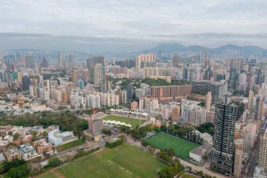 9 Mayıs 2022 Kowloon Tong 'daki Orta Kowloon şehri.