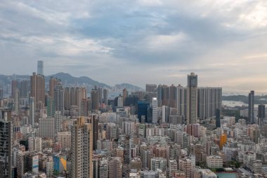 9 Mayıs 2022 Sham Shui Po 'nun batısında bir Kowloon şehri.