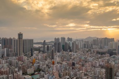 9 Mayıs 2022 Sham Shui Po 'nun batısında bir Kowloon şehri.