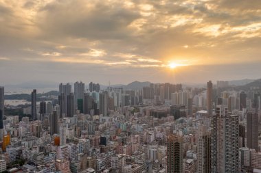 9 Mayıs 2022 Sham Shui Po 'nun batısında bir Kowloon şehri.