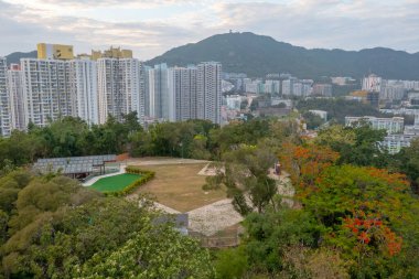 9 Mayıs 2022 Eski Sham Shui Po Hizmetleri Barajı manzarası