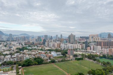 9 Mayıs 2022 Kowloon Tong 'daki Orta Kowloon şehri.