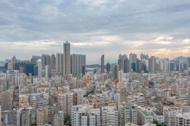9 Mayıs 2022 Sham Shui Po 'nun batısında bir Kowloon şehri.