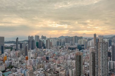 9 Mayıs 2022 Sham Shui Po 'nun batısında bir Kowloon şehri.