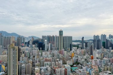 9 Mayıs 2022 Sham Shui Po 'nun batısında bir Kowloon şehri.