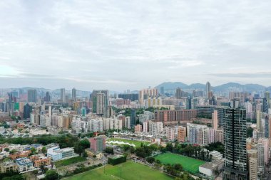 9 Mayıs 2022 Kowloon Tong 'daki Orta Kowloon şehri.