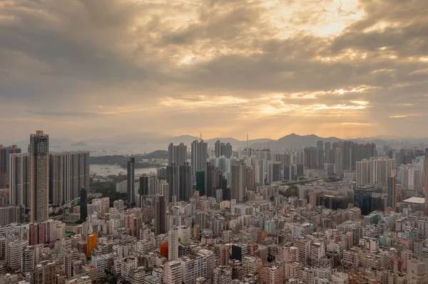 2022年5月9日 以西的九龙市景 — 图库照片