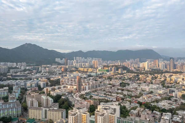 9 Mayıs 2022 Kowloon Doğu 'nun Kowloon Tong şehrinin manzarası.