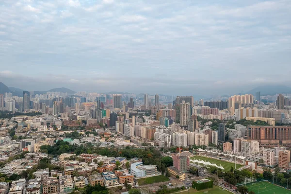 9 Mayıs 2022 Kowloon Doğu 'nun Kowloon Tong şehrinin manzarası.