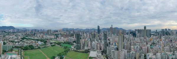 9 Mayıs 2022 Kowloon yarımadasının bir şehir manzarası, Hong Kong