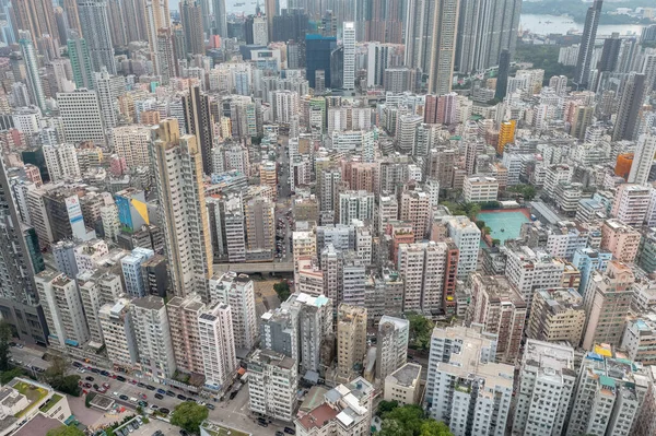 May 2022 City Scape Kowloon West Sham Shui — 스톡 사진