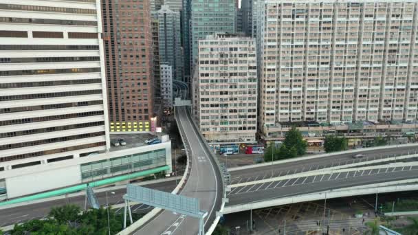 2020 Shek Tong Tsui Skyline Hong Kong — Vídeo de Stock