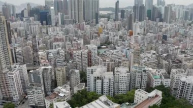 9 Mayıs 2022 Sham Shui Po 'nun batısındaki Kowloon şehri.