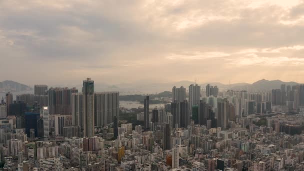 May 2022 Cityscape Kowloon West Sham Shui — Stok video