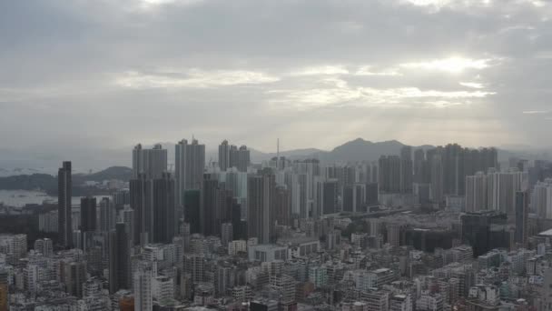 Mai 2022 Paysage Urbain Kowloon Ouest Sham Shui — Video